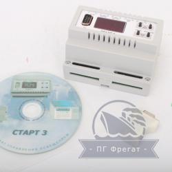 Автомат управления освещением СТАРТ-3 фото с диском с ПО